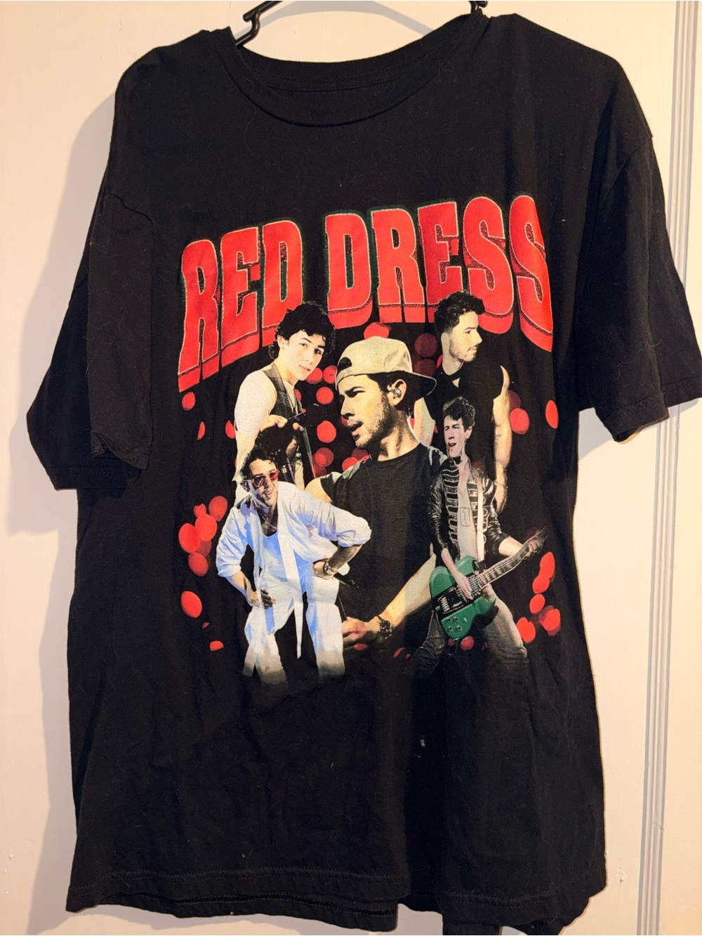 Jonas Brothers Red Dress Tshirt